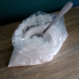 Vaatwaspoeder 500 gr navul in zak