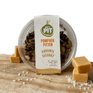 'met PIT' Caramel zeezout 150 gr