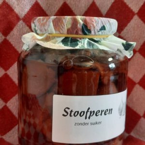 Pot stoofperen zonder toegevoegde suiker