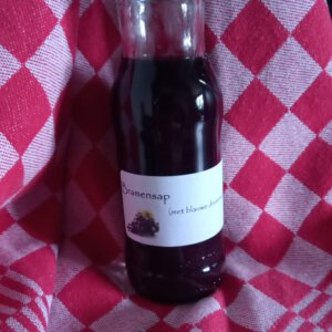 Dessertsaus braam (blauwe druif), 200 ml (inclusief €1 statiegeld)